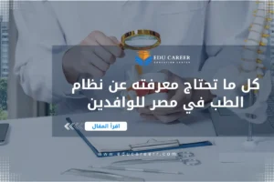 نظام الطب في مصر
