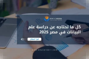 دراسة علم البيانات في مصر