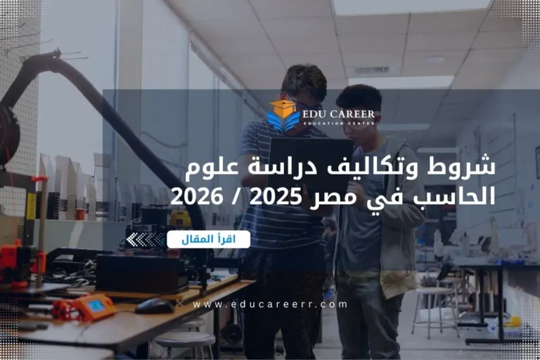 دراسة علوم الحاسب في مصر