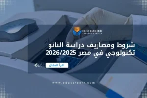 دراسة النانو تكنولوجي في مصر