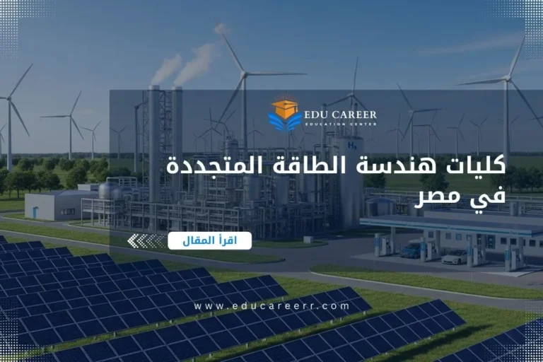 كليات هندسة الطاقة المتجددة في مصر